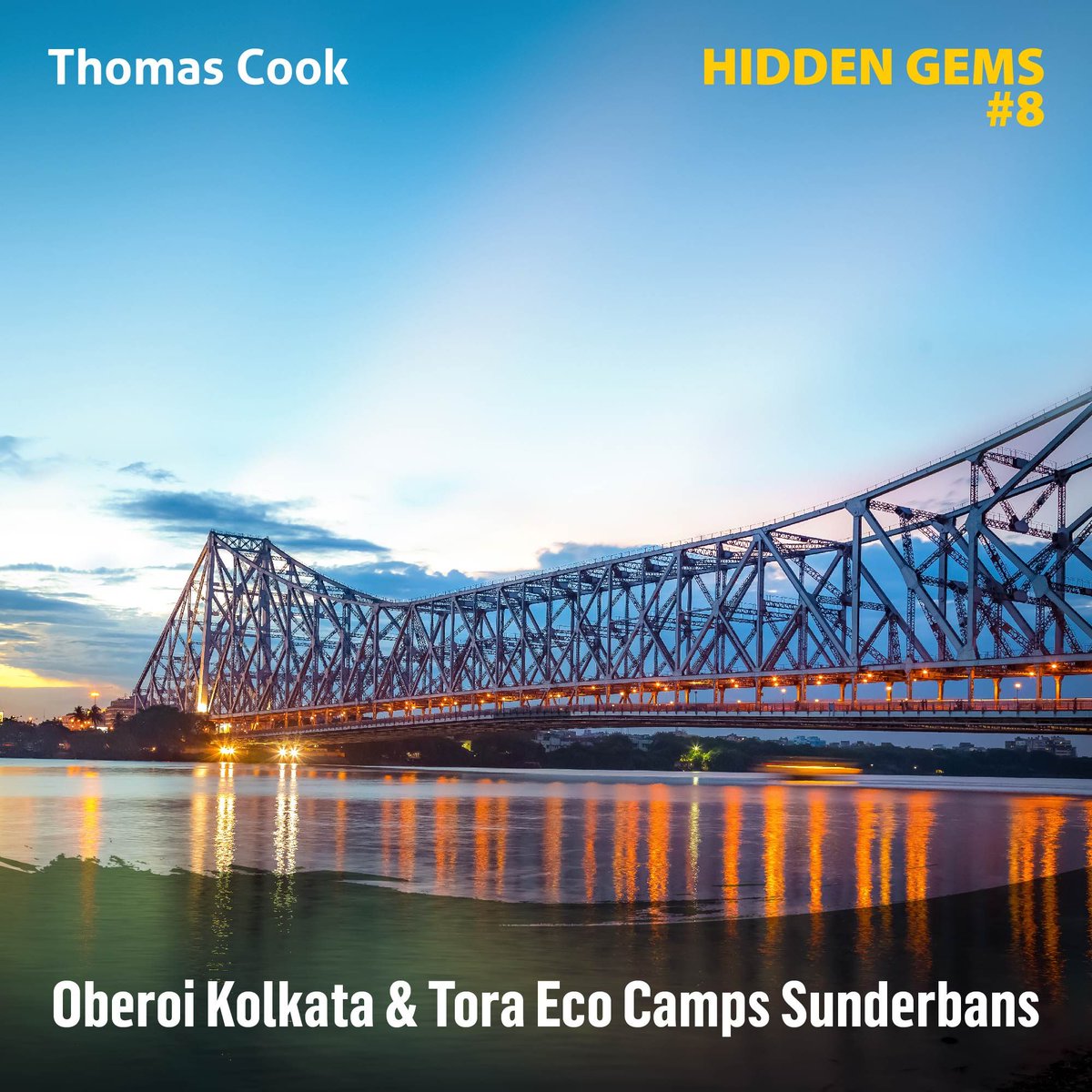 tcookin's tweet photo. #ThomasCook brings you the next destination from #HiddenGems of India–Oberoi #Kolkata &amp; Tora Eco Camps #Sunderbans. Connected to the world by local country boats, a surreal experience to witness the wildlife &amp; Mud walk through Mangroves. For packages click https://t.co/rxuTtlxg46 https://t.co/xk1aKx5UOZ
