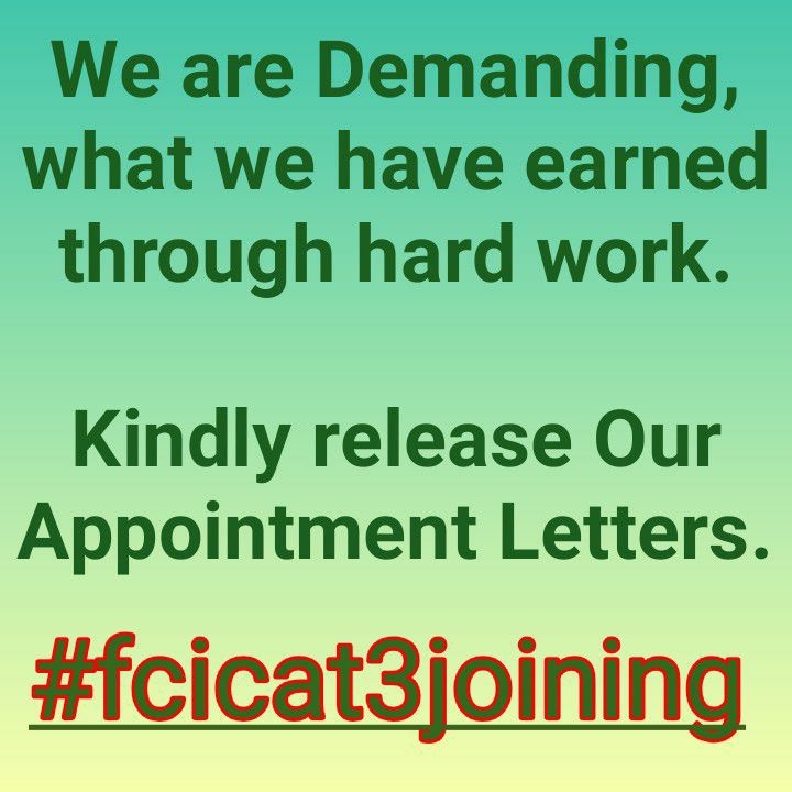 puj49894351's tweet photo. #speakup4fcijoining
#fci_justiceforewsobc 
@FCI_India 
@CMD_FCI 
@irvpaswan https://t.co/EM5ucPkgxB