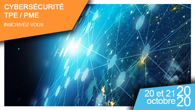 IHEDN's tweet photo. [#agenda] 20 et 21 oct. 2020
[#FORMATION] Cybersécurité TPE-PME

✅ Se former aux enjeux de la #cybersécurité
✅ Devenir le référent de votre entreprise
✅ Bénéficier de l’expertise de l’@ANSSI_FR 

Les inscriptions sont ouvertes ➡️https://t.co/QPvaEwQ5Ok https://t.co/F3DPtqIoZ4