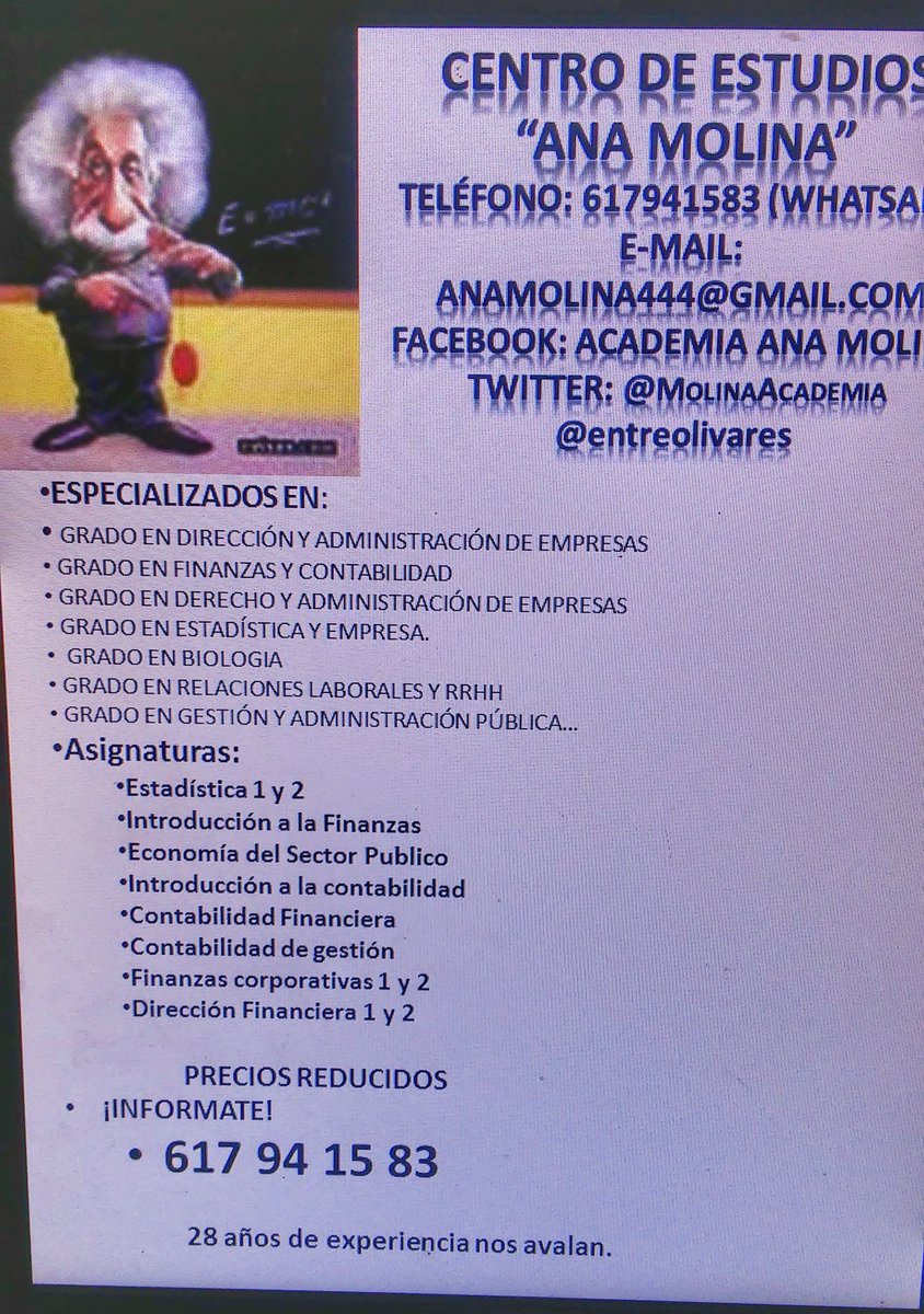 Academia Ana Molina tweet media