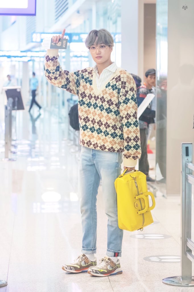 190907 Seoul - LA  #GucciGlobalAmbassador_KAI  #엑소카이  #EXO  #KAI  #jongin  #김종인  #카이  @gucci  @weareoneEXO