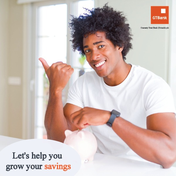 GTBankRW's tweet photo. Start the good habit, save monthly. Just dial *600*2# to transfer money to your savings account. #SavingsTime #SimpleBanking #GTBankRW https://t.co/10MjxvxhsH