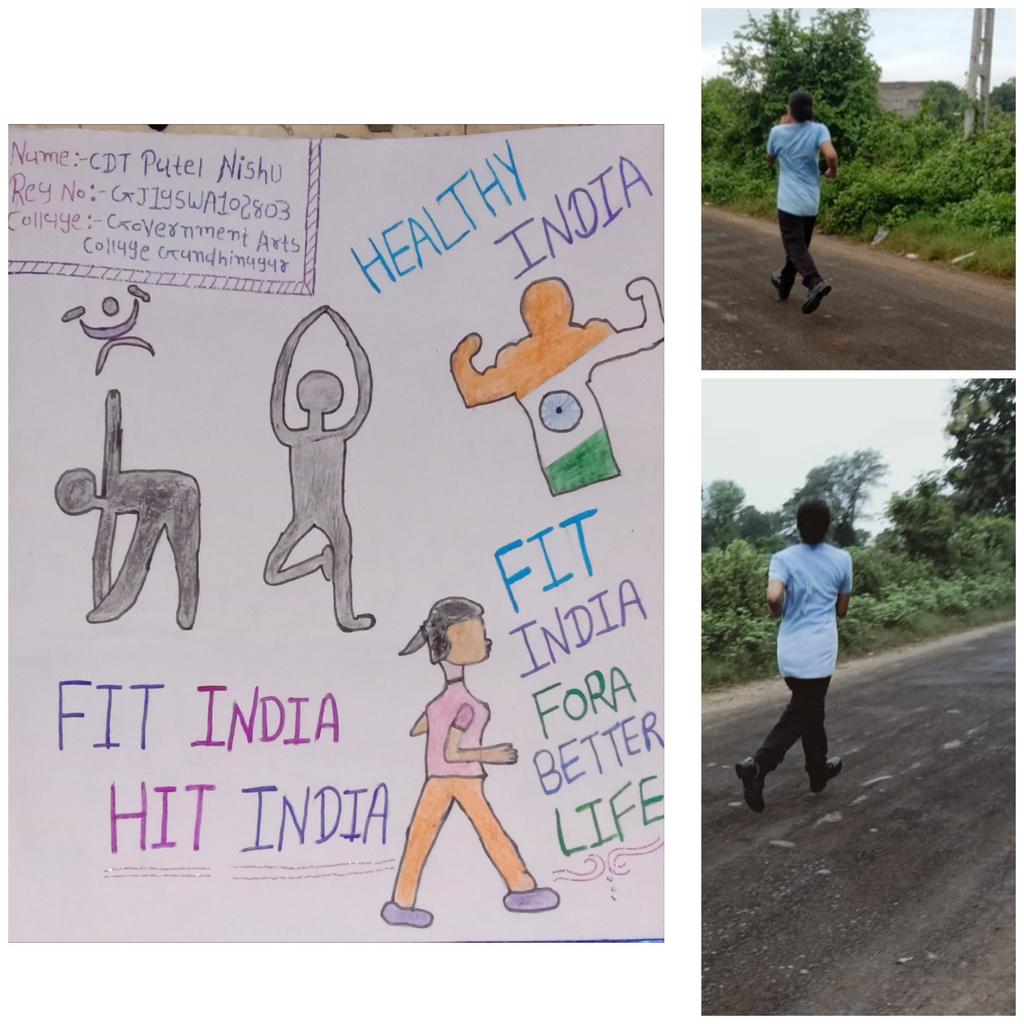 NishubenPatel's tweet photo. #NationalCadetCorps
#Gujarat 
#1GujGirlBn #FitIndiaMovement 
#NewIndiaFitIndia
#FitIndiaFreedumRun 

@KirenRijiju
@HQ_DG_NCC 
@DefencePRO_Guj 
@gujarat_ncc
@aveshsingh https://t.co/SGZ63677Up