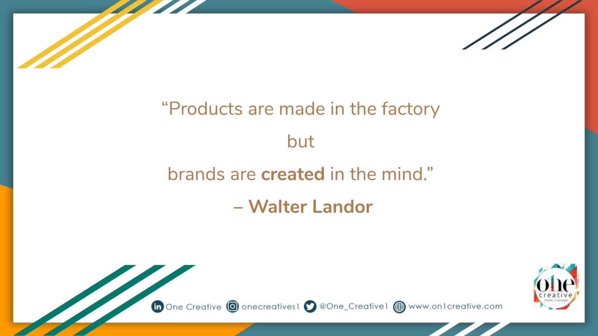 One_Creative1's tweet photo. Top of mind is created and nurtured.
Every. Single. Day 
Build and nurture your #brands consistently 

#contentcreation #communication #media #mediaengagement #eventideas #on1creative #digitalmedia #socialmedia #communicationstrategy   #eastafrica #brand #brandideas #topofmind https://t.co/vpSDq9YZBM