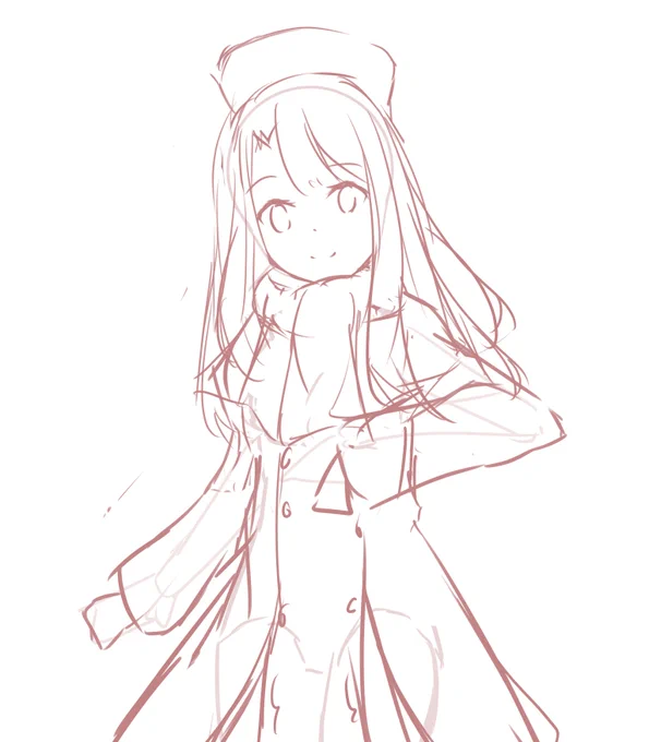 イリヤ描いてるけどシュトルヒリッターが描けん!!あの鳥どう描けばいいんだぁぁ 