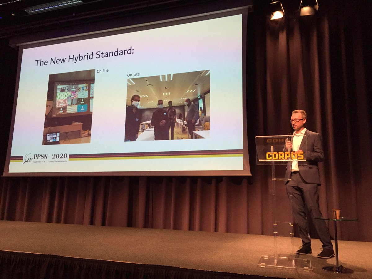 HolgerHoos's tweet image. Happy to attend #PPSN2020 in Leiden, NL - my first onsite (actually: hybrid) conference since the #COVID-19 pandemic began. Despite stringent social distancing measures, #PPSN's 30th anniversary edition is off to a good start!