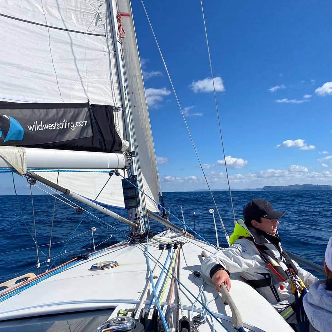 WildWestSailing's tweet photo. On our way with #SAIL4HOSPICE2020 all donations welcome! The race was cancelled this year but we decided to go ahead and raise all we can for a great cause.
#sailing #raisemoney #charitysail #learnsailing #sailschool #wildwestsailing #staycations #staysafe #socialdistancing https://t.co/n2zQOhpnz9