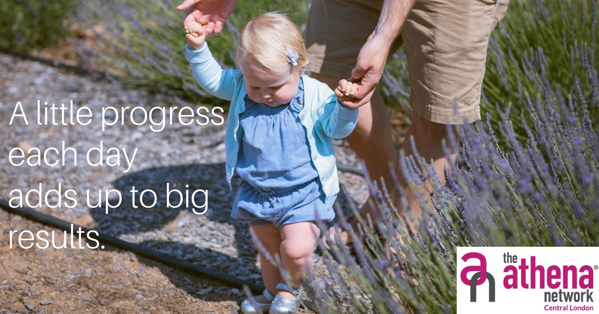 AthenaLondon's tweet photo. Making a little progress each day can add up to big results so don't worry if you don't seem to be getting very far very quickly.

Get in touch for more information about our networking meetings for women in business in #CentralLondon.

#MotivationalMonday #MagentaTribe #athena https://t.co/sBAxPKlpoP