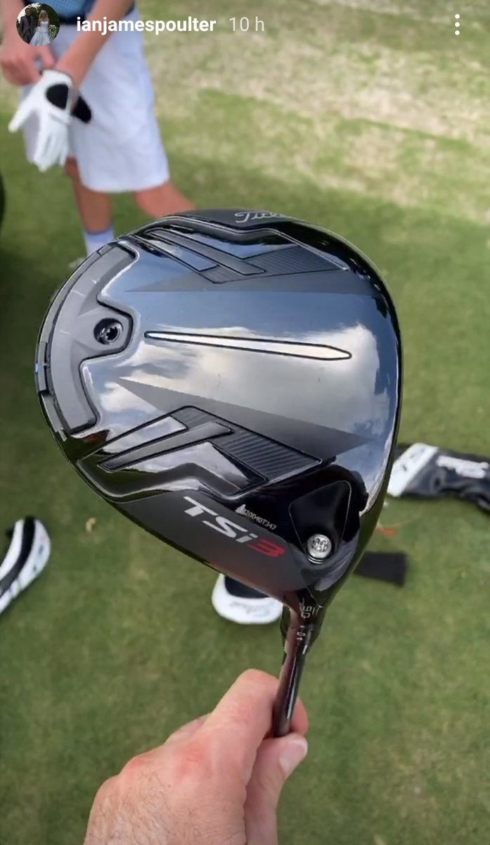 GolfMonthly's tweet photo. Look out for Titleist TSi drivers on tour this week at the Safeway Open and Portugal Masters 👀 (📷 credit: @IanJamesPoulter and @TitleistEurope) https://t.co/JHsHKQMduf