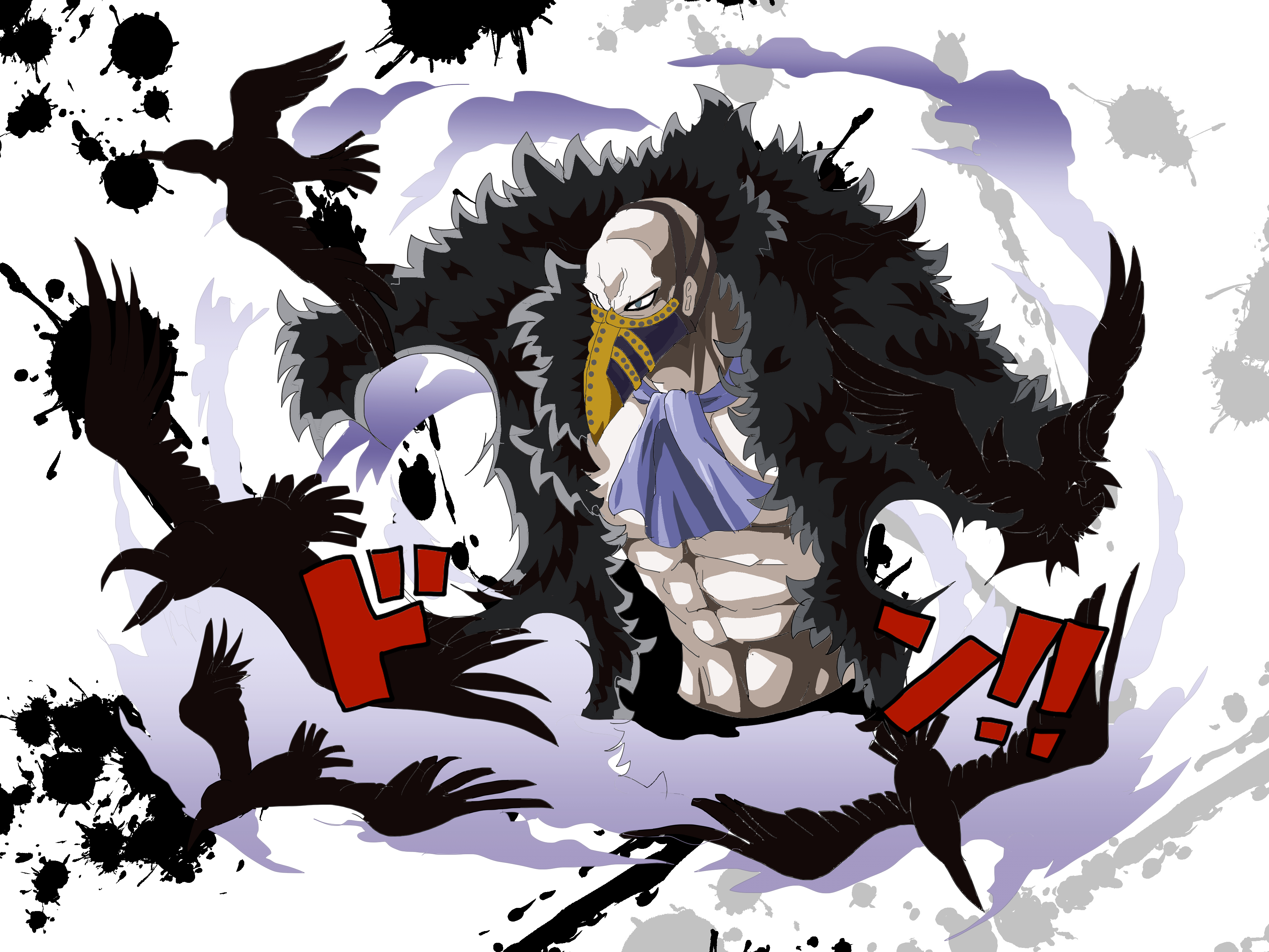 Iq Art 在 Twitter 上 イラスト ワンピース人気キャラガチで全部描くまでやめれまてん No 59 425 革命軍北軍軍隊長 カラス カラス ぶつぶつ ブチッ T Co Jvleddsehq Twitter