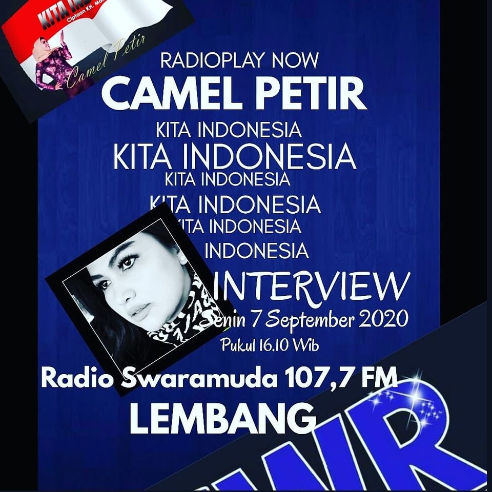 SwaramudaBDG's tweet photo. #Today #InterviewByPhone Bersama
CamelPetir
Jam : 16.10 WIB
So Stay Tune
cc:@jalankarmel114 @aWe_Radiopromo @CPetir https://t.co/htHyla6rBt