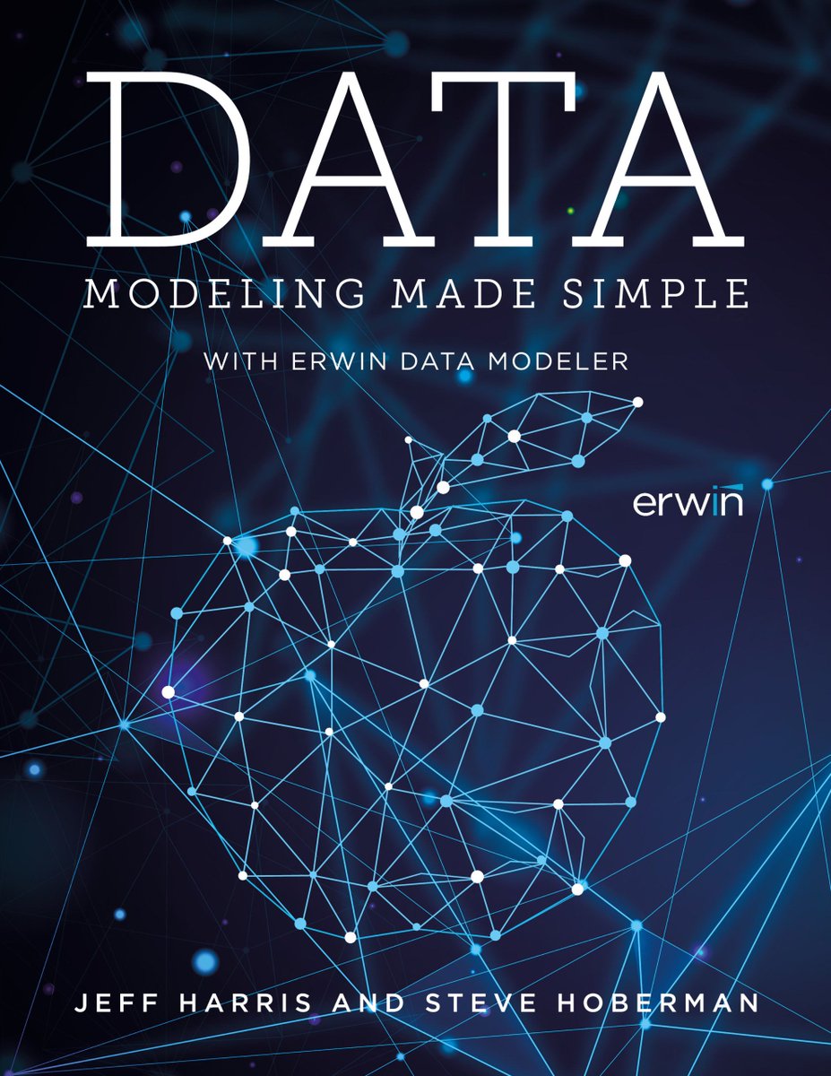 erwininctweets's tweet image. The new book, Data Modeling Made Simple by Jeff Harris and Steve Hoberman, will help you master erwin DM. buff.ly/2D5tJoy
Save 20% on the print, PDF or print/PDF bundle with coupon code “erwinDM.”
#DataModeler