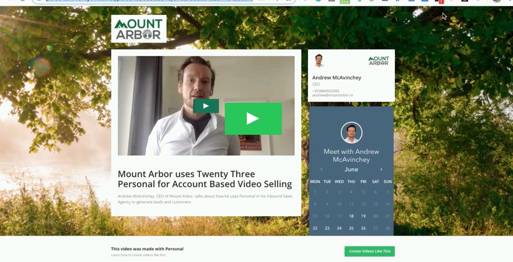 Mount Arbor and Twenty Three Webinar: How to Use Video in Sales: bit.ly/3aS1TsB

#videomarketing #remoteselling #SalesProcess #InsideSales #InboundSales #HubSpotSales #IncreaseMeetingBookings #HubSpot #Growthagency #Salesautomation #SalesHub #MountArbor