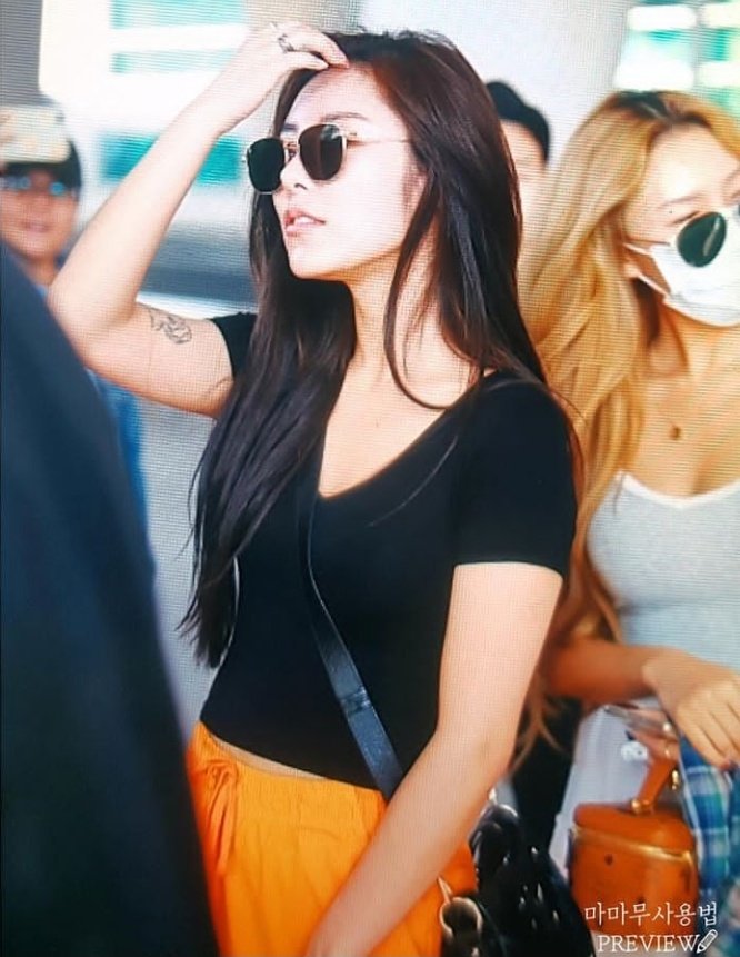 her magnolia tattoo breathed  #MAMAMOO  #Wheein  #휘인  @RBW_MAMAMOO