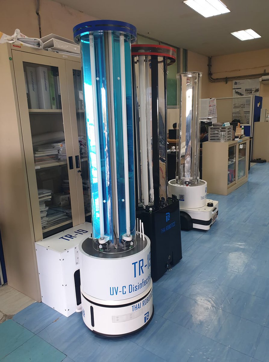 platingtra's tweet image. #UVCdisinfectionRobot 
Build in #LiDose Technology
ต้องที่ Thairobotics TR เสร็จสมบูรณ์ เตรียมแพ๊คส่งสิงคโปร์