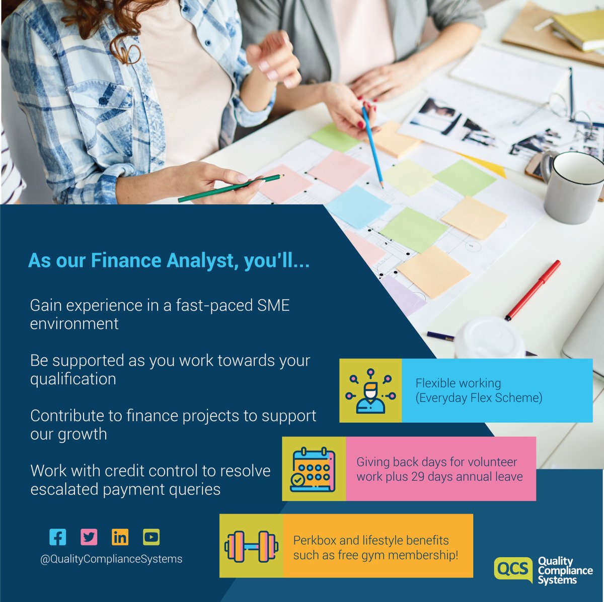 UKQCS's tweet image. We&apos;re seeking a part-qualified #FinanceAnalyst to join us: bit.ly/2R1SghT If you&apos;re a graduate in #Finance, AAT qualified or part-qualified ACCA/CIMA/ACA with the commitment to earning your qualification, this can be your change to grow! #recruitment #jobopportunity