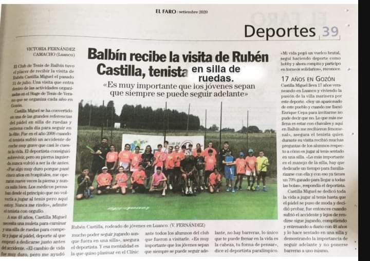 CastiRufi's tweet photo. Enamorado de Asturias.
Jornada Inclusiva en Balbín.
@starviepadel #FundacionDamm @estrelladamm @Care_fisio https://t.co/zRgY8OwfTv