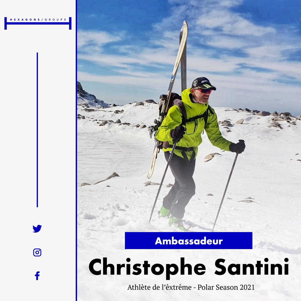 HexagoneGroupe's tweet photo. ⎪Ambassadeurs⎪✊

Prochain défi 👉 @BikingMan_Ultra⚡

2021 s'annonce glaciale 🔜 Polar Season ❄️

Alors, prêt à suivre le rythme ? 😉

#HexagoneGroupe https://t.co/XLZli7cvQT
