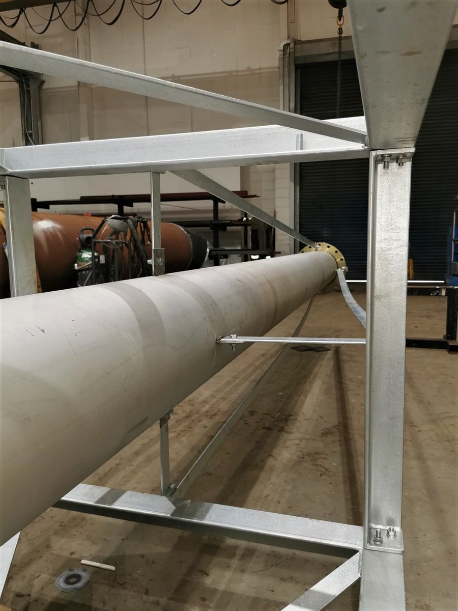 enco_ltd's tweet photo. Steelwork structure for a DN350 exhaust flue extension project

Site measured, then fabrication undertake within our workshop to enable the structure to be bolted in position as a complete unit

📞 01422 379991
📩 enquiries@encoltd.co.uk 

#Welding #Pipework #Fabrication #ENCOLTD https://t.co/0avd0qtHF3