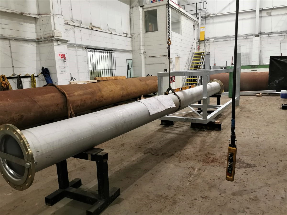 enco_ltd's tweet photo. Steelwork structure for a DN350 exhaust flue extension project

Site measured, then fabrication undertake within our workshop to enable the structure to be bolted in position as a complete unit

📞 01422 379991
📩 enquiries@encoltd.co.uk 

#Welding #Pipework #Fabrication #ENCOLTD https://t.co/0avd0qtHF3