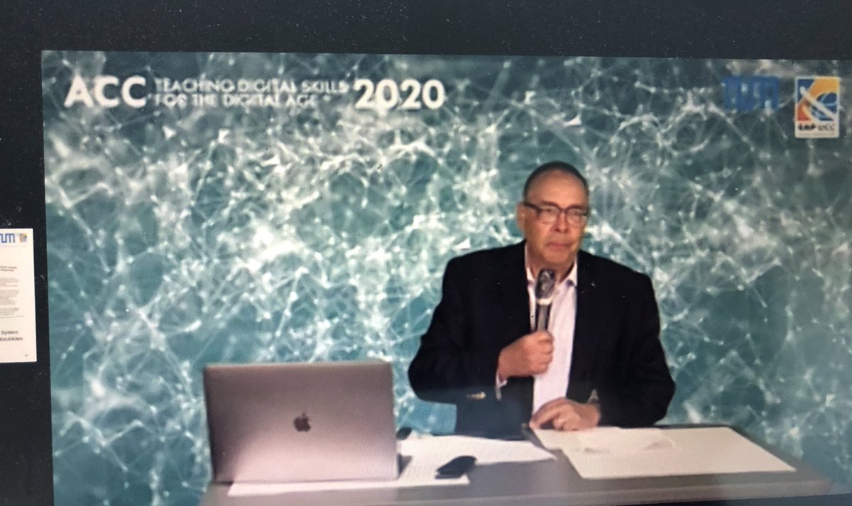 Attending the first virtual #SAPACC2020 just opened by
Prof. Dr. Helmut Krcmar, Prof. Dr. Klaus Turowski, Prof. Dr. Hans-Joachim Bungartz and Dr. Holger Wittges. Looking forward for 2 days full of inspiring speaches and community discussions. 👉 acc2020.sapucc.in.tum.de