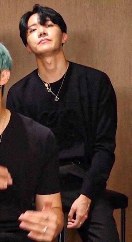 hoseok in all black fits is the only concept that matters