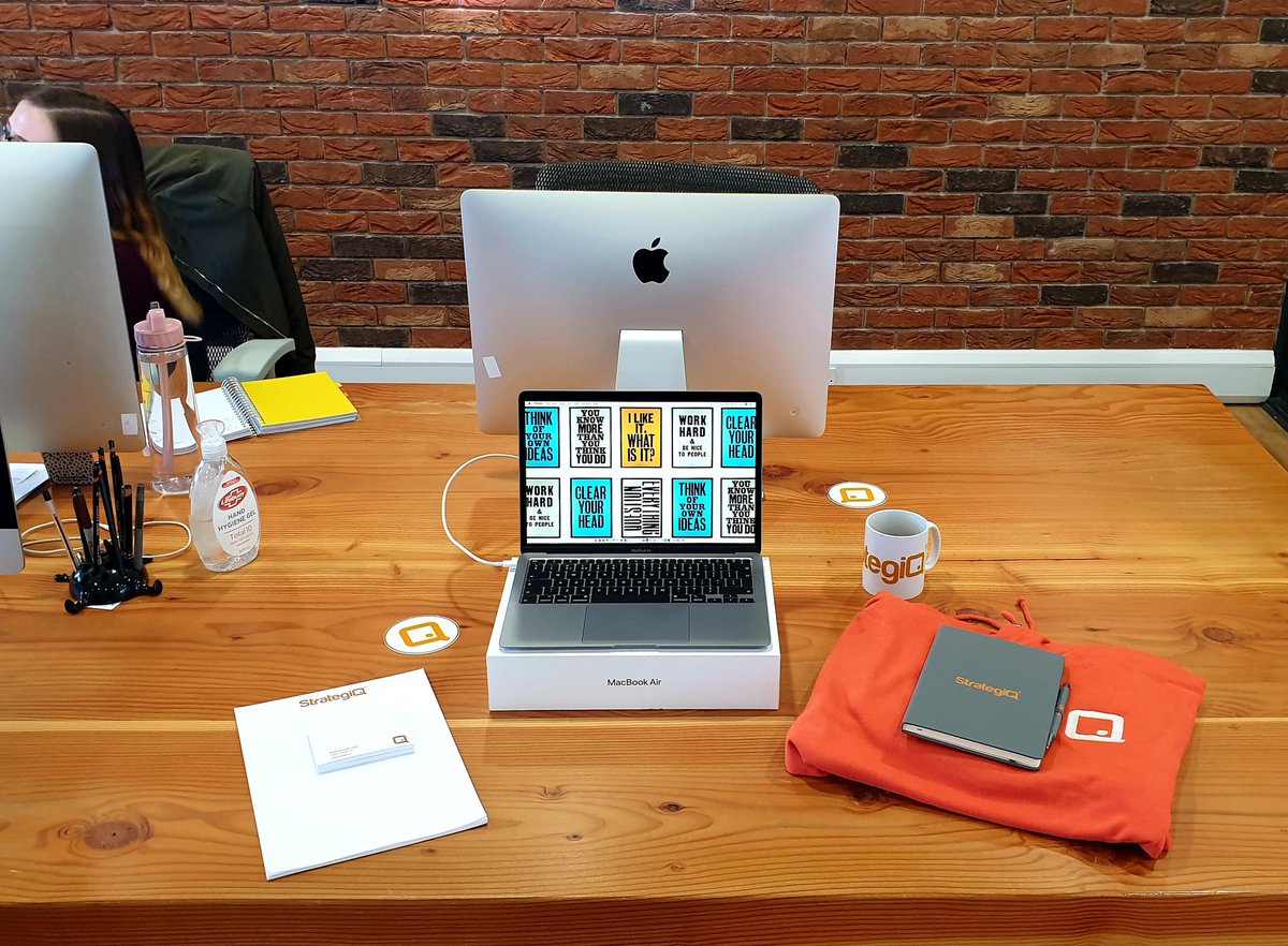StrategiQ's tweet photo. Today we welcome 2 more members to the StrategiQ family... in addition to the 3 new starters who joined the team last week.
We can't wait to introduce you to them all!
#Welcome #StrategiQ #DigitalAgency #DigitalMarketing #AgencyLife #NewStarters #DigitalCareers https://t.co/d9FJOqpU1w