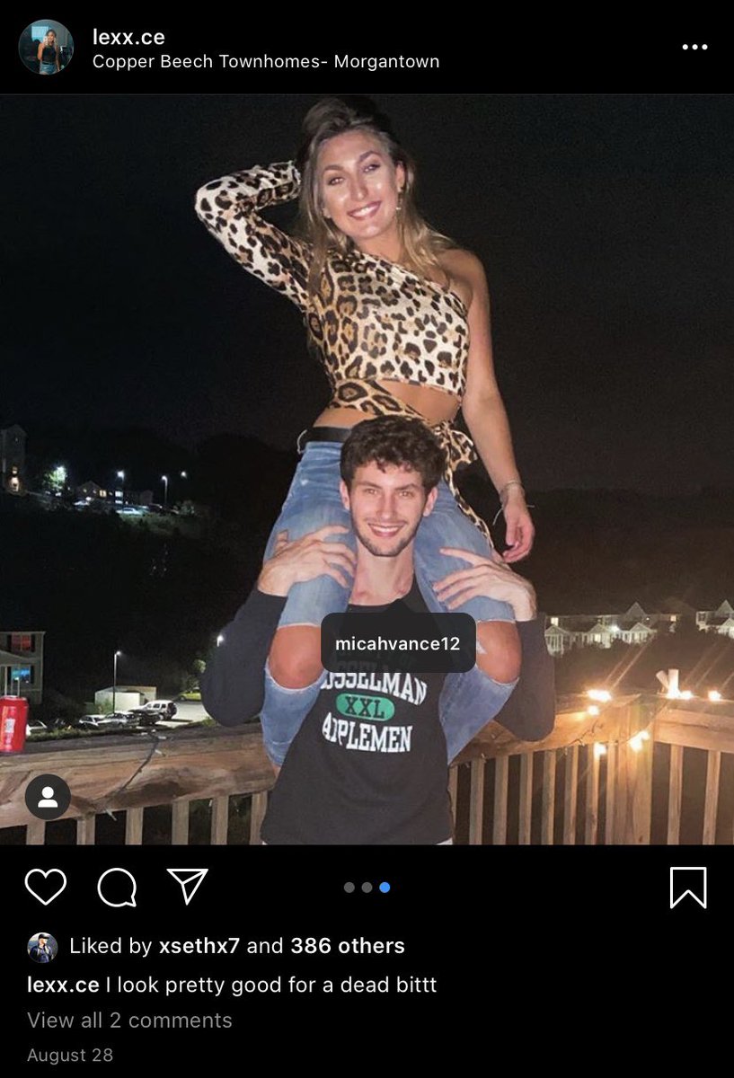 Mountaineers: π¨π‘π ππ¦πππ (@wvunmasked) on Twitter photo My God, <a href="/WVUSoN/">WVU Nursing</a>βwe had really hoped we were finished finding your students out partying right now.
<a href="/claymarsh/">Clay Marsh, MD</a>, do you think you could maybe send out a few links to your @WVUHealth students about socially distancing, buddy?
<a href="/DeltaChiHQ/">Delta Chi</a>, maybe yβall could weigh in on your boy? My God, <a href="/WVUSoN/">WVU Nursing</a>βwe had really hoped we were finished finding your students out partying right now.
<a href="/claymarsh/">Clay Marsh, MD</a>, do you think you could maybe send out a few links to your @WVUHealth students about socially distancing, buddy?
<a href="/DeltaChiHQ/">Delta Chi</a>, maybe yβall could weigh in on your boy?