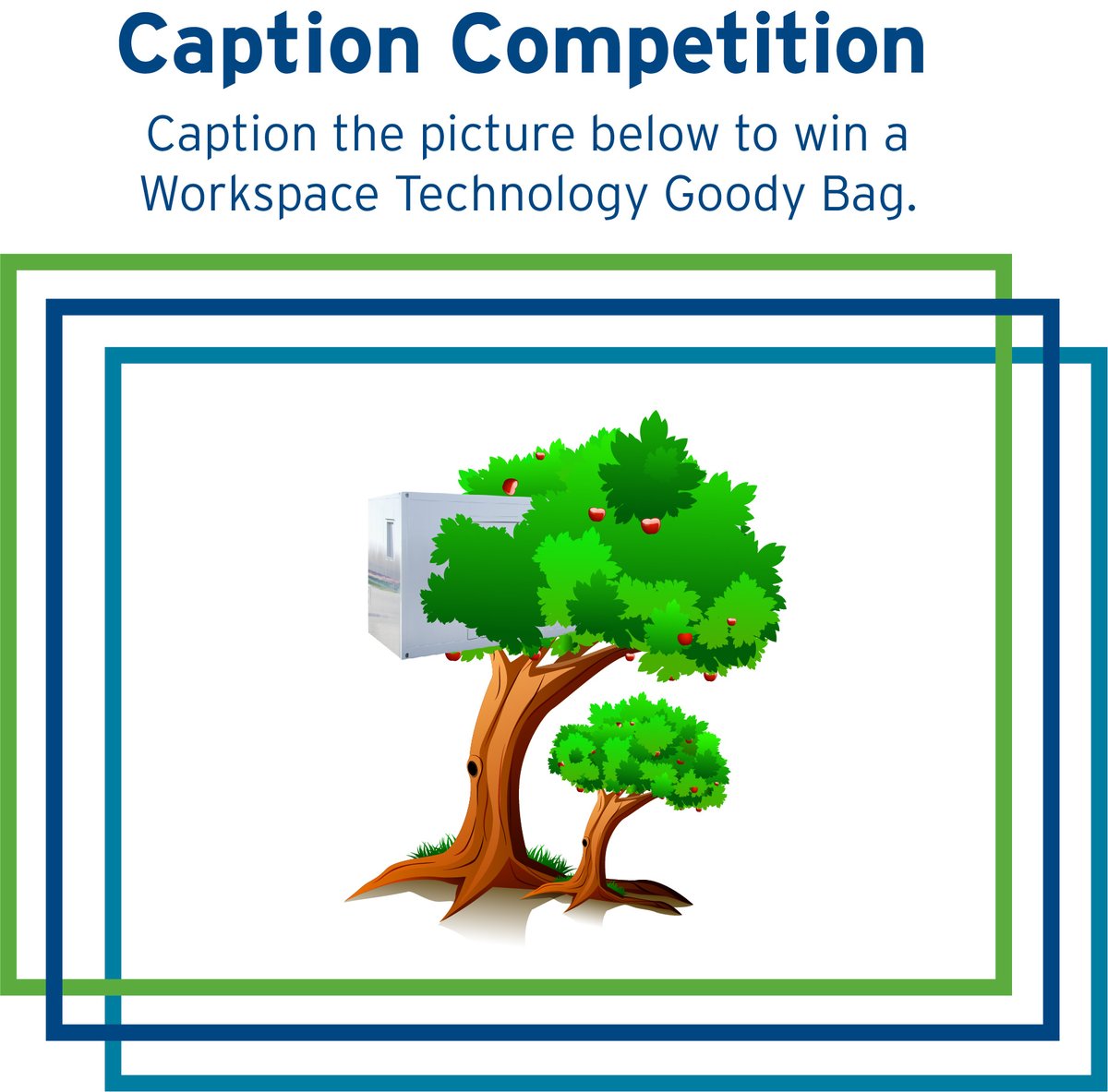 WorkspaceTech's tweet image. Feeling creative? Winner announced on Friday #CaptionThis
