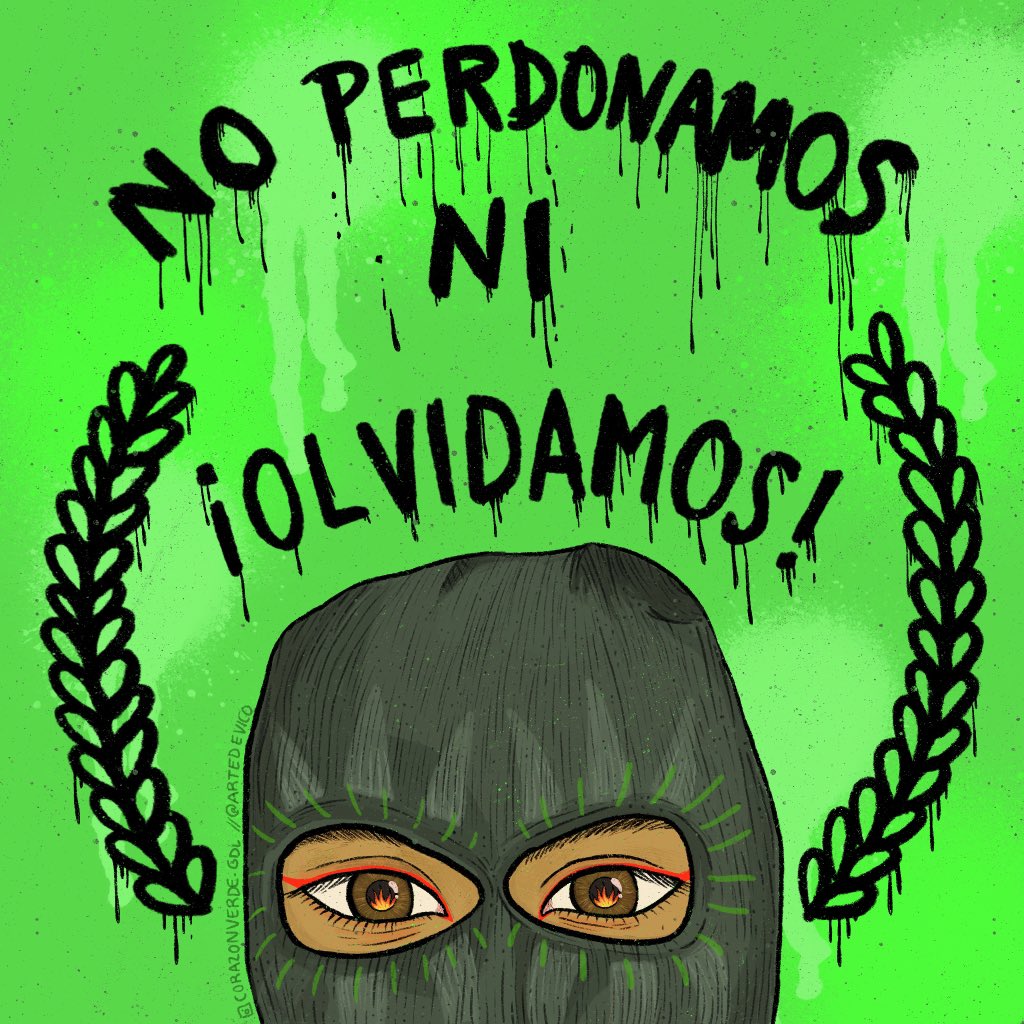 vicovalle_'s tweet photo. Ni perdón ni olvido 🔥 #CNDH #NiUnaMenos
Ilustración que hice basada en la foto de @Usagii_ko https://t.co/ybeKHOoBVN