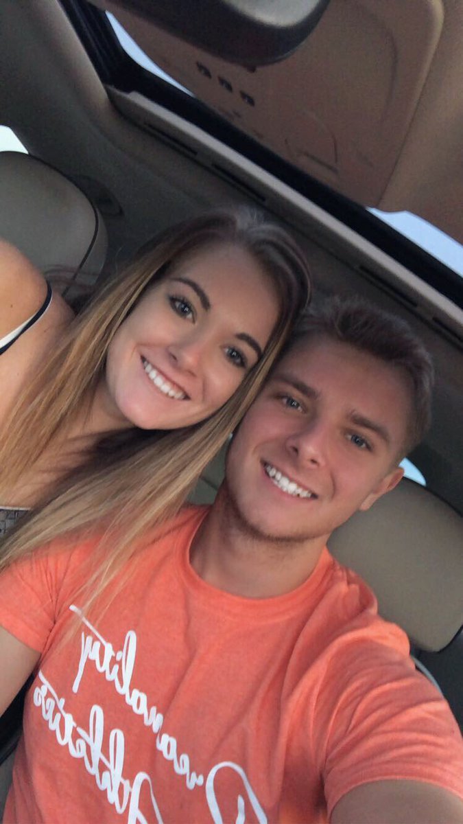 kb_meier's tweet photo. I hit the jackpot with this boy. God really answered my prayers 💗 @The_Baum_14 https://t.co/Gyj1i43QQ0