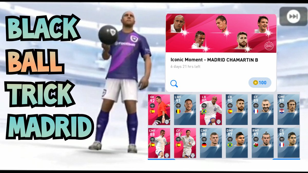 MannPESGaming's tweet photo. https://t.co/I0iYVseB3f
Visit the above link🔝 to see 100% working trick for Iconic Moment today🔥
#PES2021 #PES2020 #PesMobile #PESPlayerRatings #pes2020mobile #PES #pes2022 #eFootballPES2020 #eFootballPES2020mobile #pes20 #pes2021mobile #eFootballPES #eFootballPES2021 #boxdraw https://t.co/00B29i1KEv