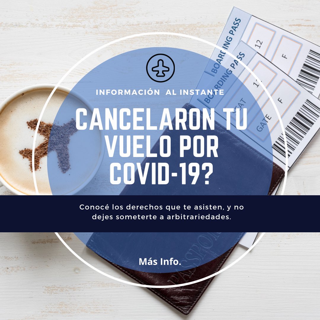 ReclamArg_'s tweet photo. ⚔️ Defendamos nuestros derechos como consumidores y hagámoslos respetar. 
❌ Sufriste la cancelación de un vuelo y no te dan respuesta? 
‼️ Te ofrecen un Voucher por el pasaje? 
Contactanos! #vuelosinternacinalesYA #despegar #estafa https://t.co/IdhqVlt4Qf
