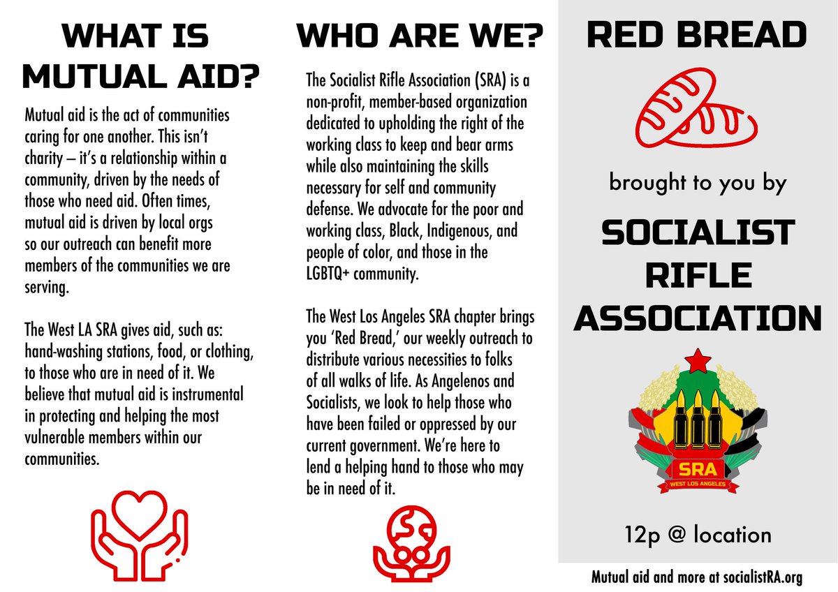 We've got a new project with the community that we implemented for the first time today. We'll be doing Red Bread free store consistently for the unhoused in Venice. We have been doing ice water drops for the past several weeks and realized there is so much more needed (thread)