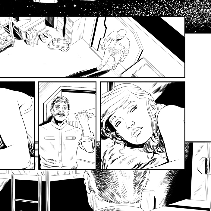 RafaelTPimentel's tweet photo. Page detail 🤓 #comics #comicbook #bandedessinee #fumetti #quadrinhos #historietas #illustrazione #illustration #ilustração #ilustracion #desenho #dessin #dibujo #diseño #drawing #draw #ink #inking #commission #dessinateur #brush #character #space #inked #bdpage https://t.co/O5ImIN6WWA