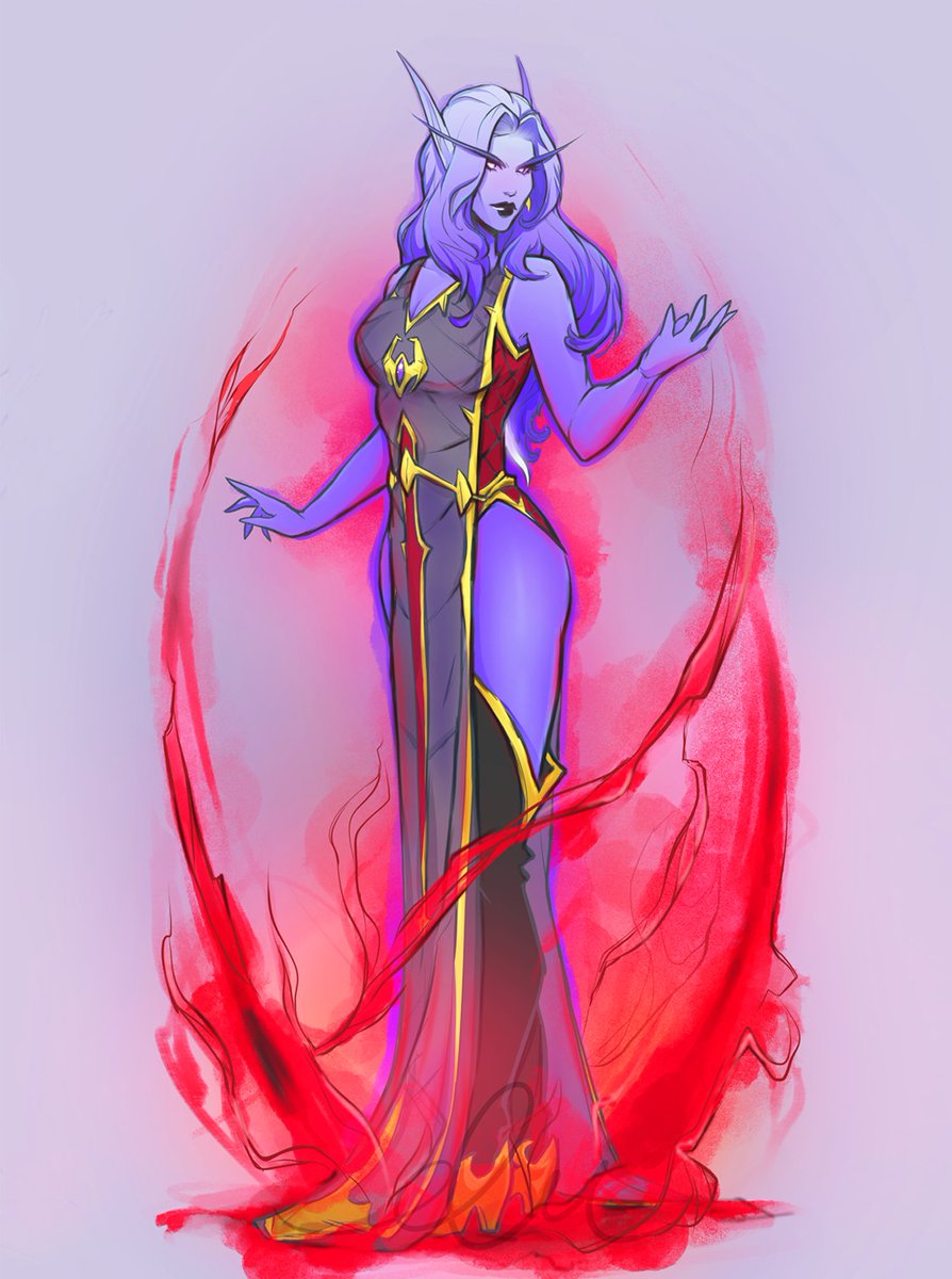 eluvianna's tweet image. Which one should I go with?

Holy Kyrian and Shadow Venthyr tabard looks ✨🐙

#Warcraft #Shadowlands #Voidtember