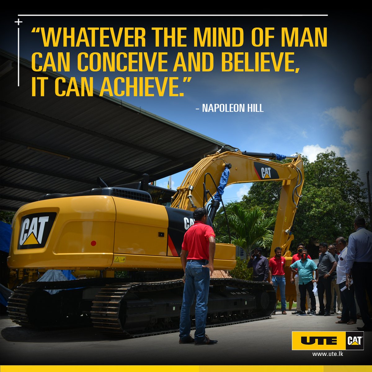 ute_cat's tweet photo. "Whatever the mind of man can conceive and believe, it can achieve." - Napoleon Hill
#mondaymotivation #letsdothework #utecat #srilanka https://t.co/C6bgYuPW2l