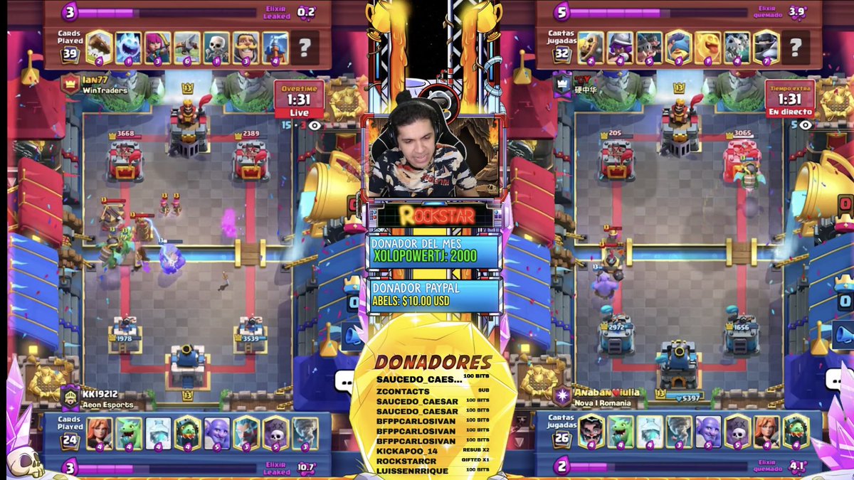 RT 🔁❤️ Y TARJETA 100$ 🍀😱 FIN DE TEMPORADA! MUGI WERO ANABAN PROS EXCLUSIVOS! 
- Twitch.tv/RockstarCR