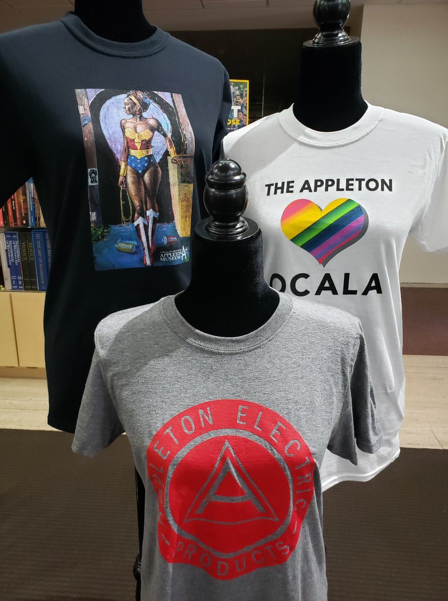 AppletonMuseum's tweet photo. Last chance to get 25% off on these cool unisex Appleton shirts!
https://t.co/XPBOrcqnB2
#AppletonStore #LaborDaySale #Pride #WonderWoman https://t.co/bqWZo7emsF