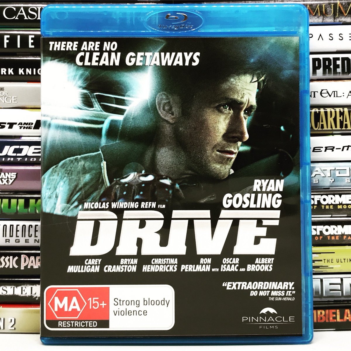 walkdenent's tweet photo. #Movie: #Drive (2011) Bluray Edition.
Cast: #RyanGosling, #CareyMulligan, #BryanCranston, @BryanCranston , #AlbertBrooks, #OscarIsaac, #RonPerlman @perlmutations & #ChrstinaHendricks
Director: #NicolasWindingRefn
Distribution: @pinnaclefilms | #PinnacleFilms https://t.co/yratZFzqak