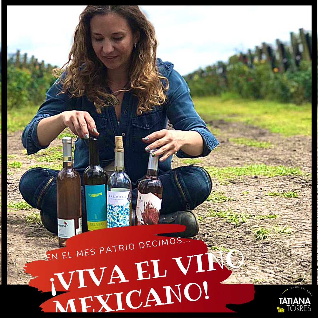 Yo muy lista para celebrar este mes con #vinomexicano