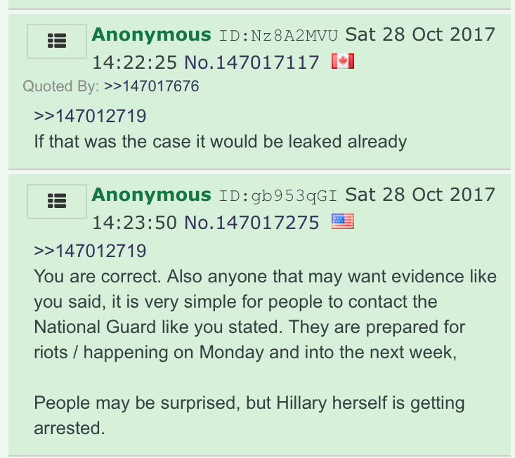 It's worth noting that, when Drop 0 Anon returns, he replies to the random anon *first* and only *then* to Q. He goes along with Q's "yes-and," but he only gives a "yes." This kills what could have been a beautiful partnership &, perhaps, changes U.S. history.LARP better, D0A.