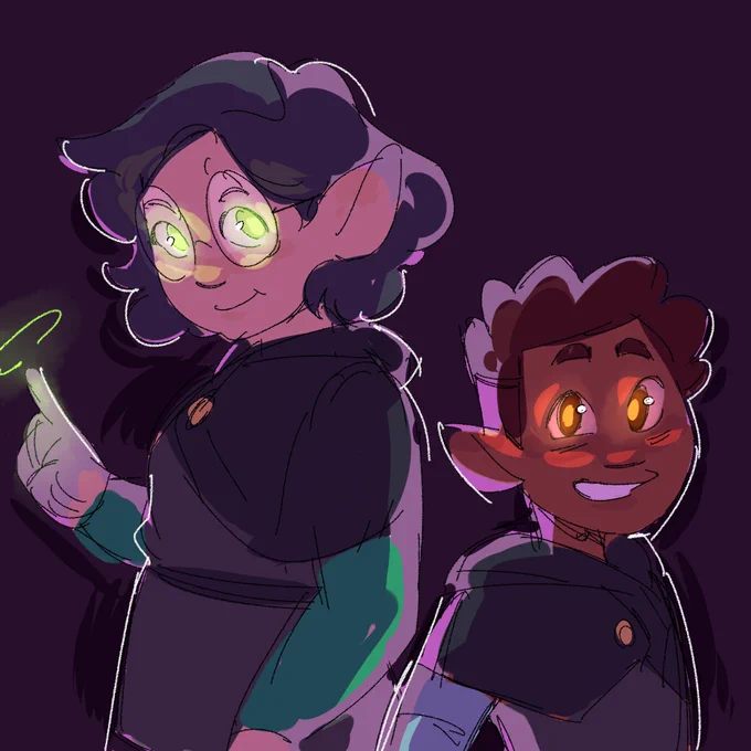 some ppl commented on how amity's eyes glow in my edit . lets just say its a witch thing ^^ #theowlhouse 