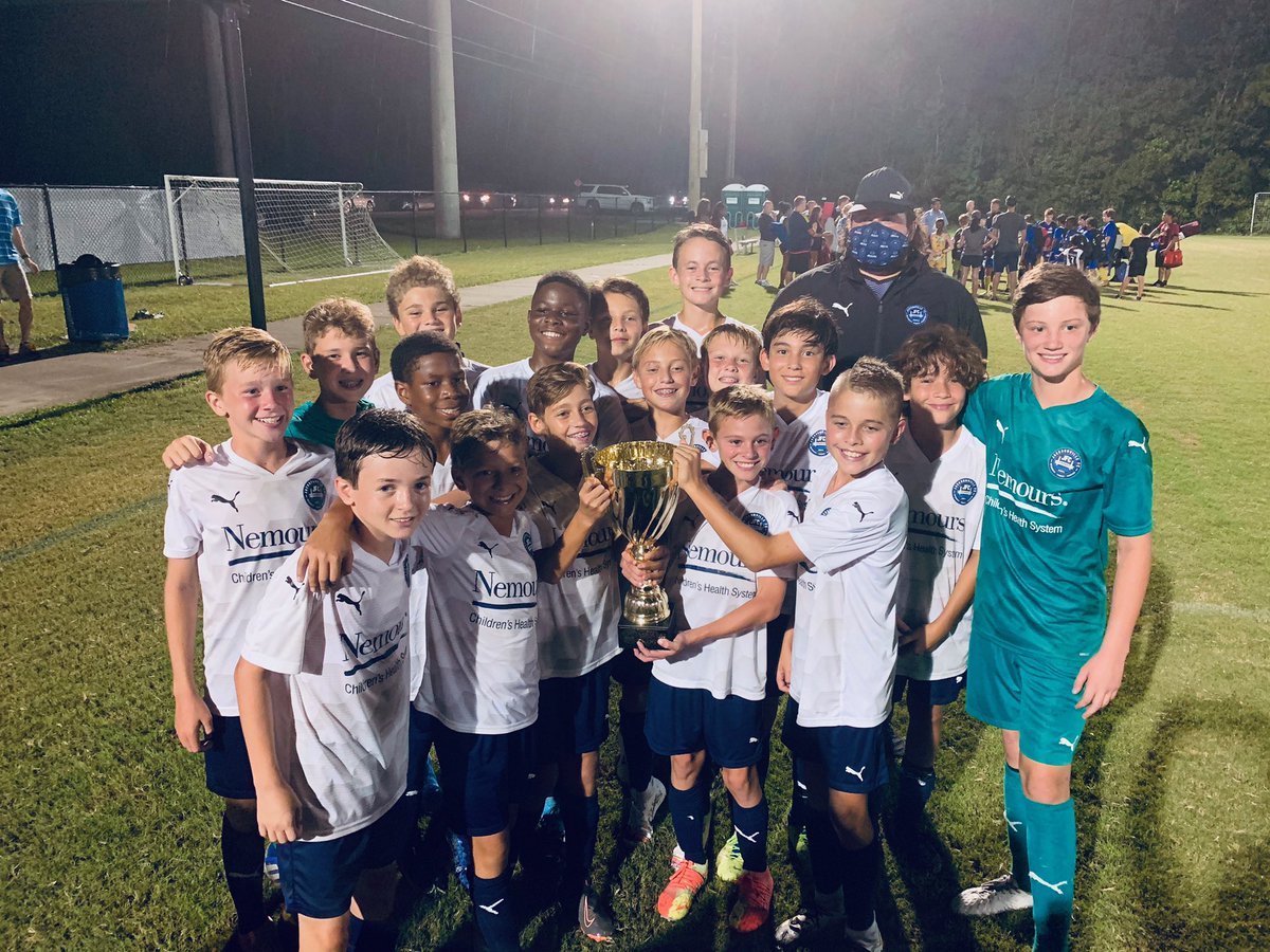 JFCboys's tweet photo. Congratulations to the 08 and 06 MLS 1 teams for winning the Labor Day Shootout. The 06s played up in the 05 bracket and still took home gold 🏆 🏆 https://t.co/5lyC0Hyph7