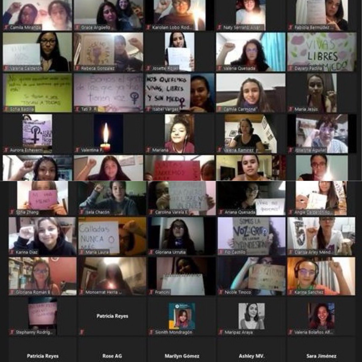 PatriciaMoraC's tweet photo. ¡¡¡¡¡Gracias chicas @UniversidadCR!!!!!

Hemos compartido una vigilia llena de dolor y esperanza.
Y he gritado con ellas.

SI TOCAN A UNA RESPONDEREMOS TODAS.
La justicia debe de ser pronta y cumplida.
No tenemos derecho a fallarle a ninguna. https://t.co/NDivJcarZm