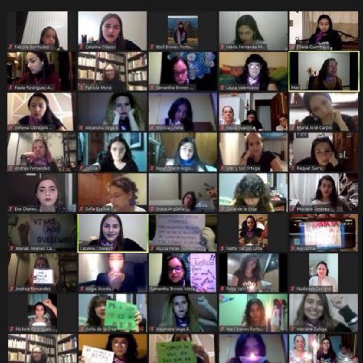 PatriciaMoraC's tweet photo. ¡¡¡¡¡Gracias chicas @UniversidadCR!!!!!

Hemos compartido una vigilia llena de dolor y esperanza.
Y he gritado con ellas.

SI TOCAN A UNA RESPONDEREMOS TODAS.
La justicia debe de ser pronta y cumplida.
No tenemos derecho a fallarle a ninguna. https://t.co/NDivJcarZm