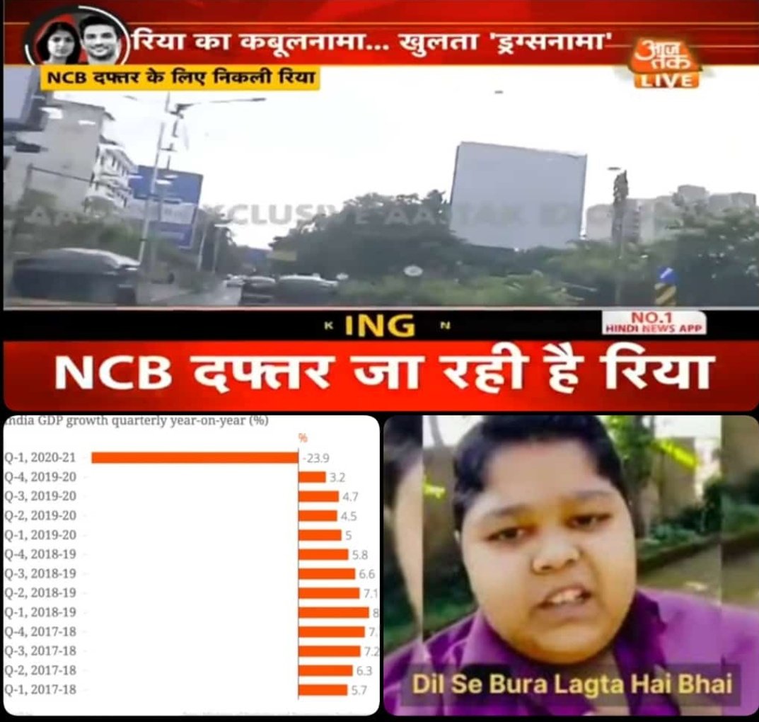 amaresh26's tweet photo. कैसी विडंबना है देखिये युवा बेरोजगार GDP का बंटाधार और मीडिया कहे NCB दफ्तर जा रही रिया, दिल से बुरा लगता है साहब | क्या कभी रोजगार पे बात होगी #SpeakupForMppscPebStudents
#Mppsc_Pre_Result2019
#MppscAEVacancyDo
#Mppolicebhartido
#9Baje9Minute @ChouhanShivraj https://t.co/HX1a3NoVjI