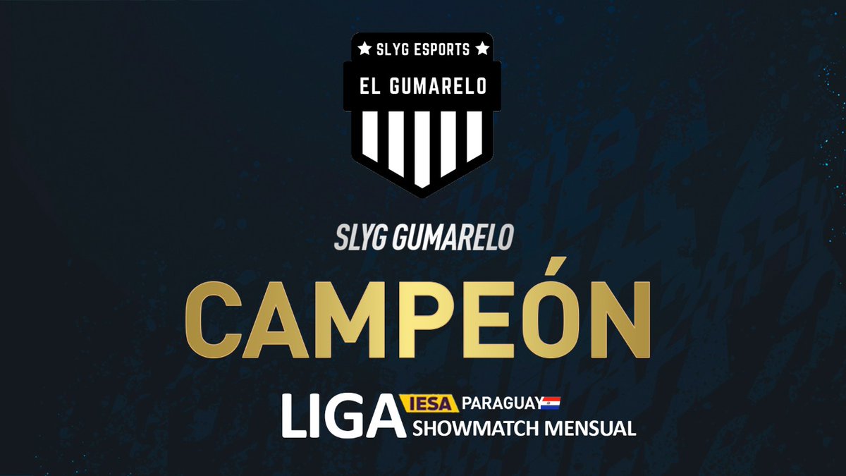 GumareloFC's tweet photo. SlyG Gumarelo eSports Campeón del ShowMatch Mensual - IESAPy LTP. @tiosdepaula_  @SlyGPy https://t.co/D2oLBfOMTq