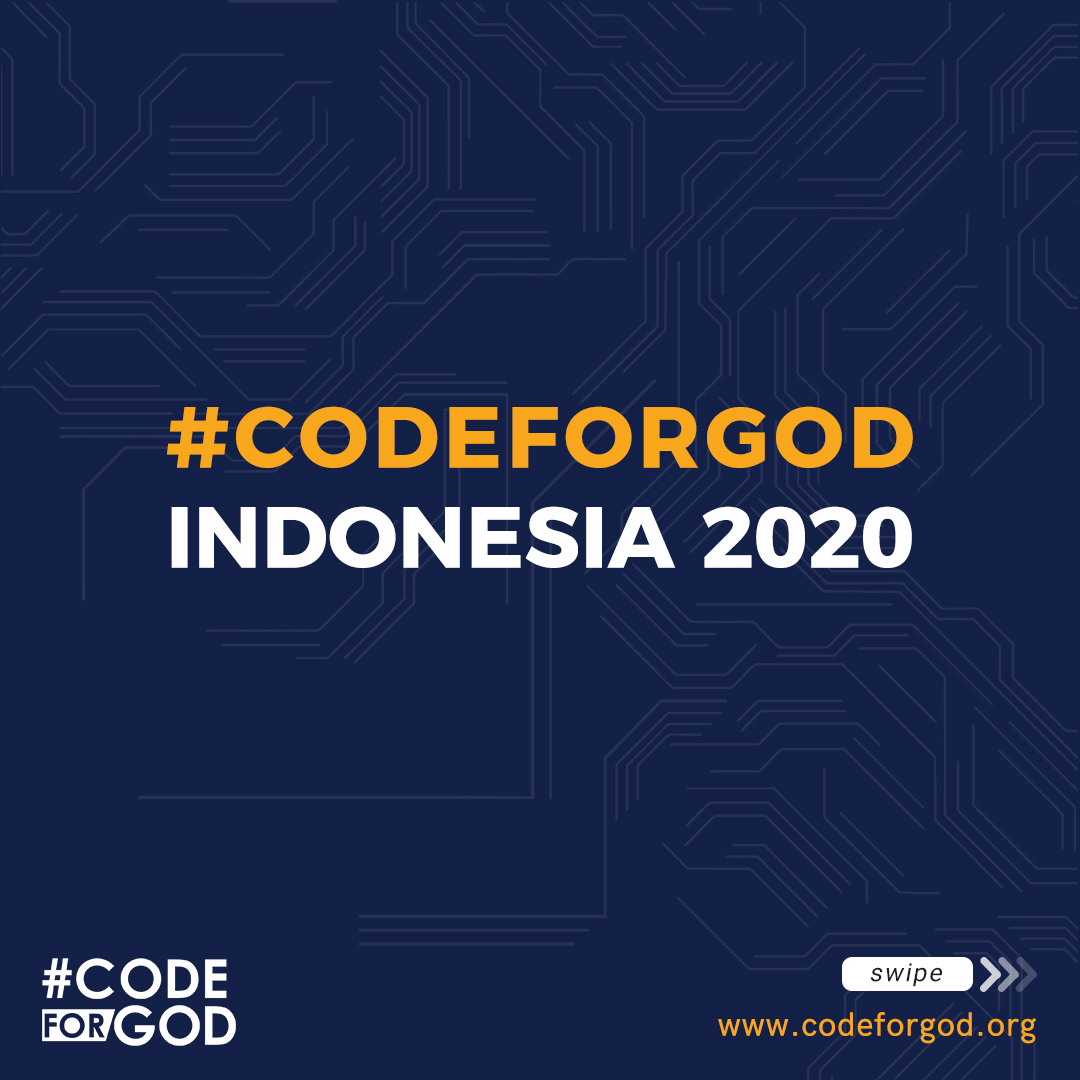 codeforgod's tweet photo. Halo!
Welcome to #CodeForGod, kegiatan Hackathon Virtual Indonesia 2020. Terus pantau info-info terbaru dari kami ya!
Info selengkapnya kunjungi https://t.co/KVFOOMw9ym
#hackathon
#virtualhackathon
#codeforGod
#codechristian
#indigitous
#programmerkristen
#Indonesiadigital
#SABDA https://t.co/wBpf0cckLd