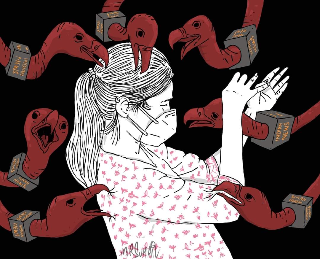 Runjhunsharmas's tweet photo. No Country for Women
Art by @mirsuhail 

#RheaChakraborty #indianmedia https://t.co/0NsCbWL8Wz